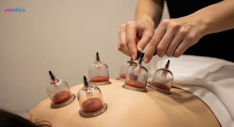 Ventosas para alivio del dolor y beneficios adicionales