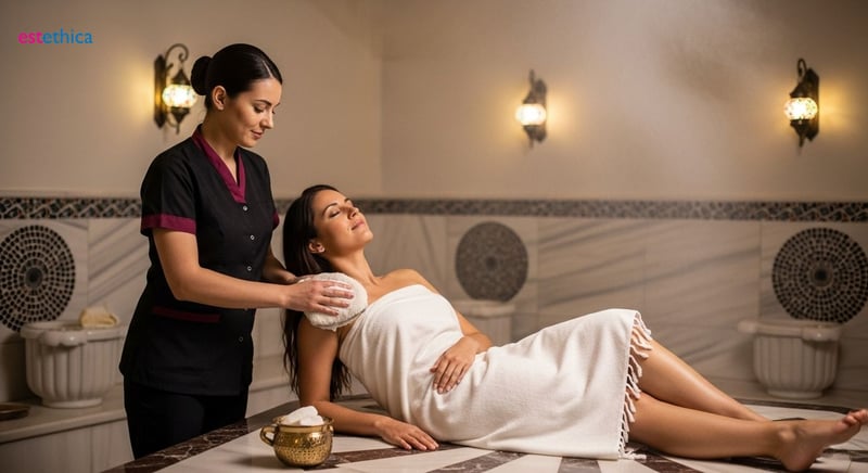 Beneficios del baño turco para la piel