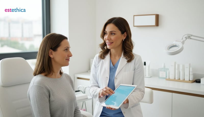 Was macht ein kosmetischer Dermatologe? Hautverjüngung erklärt