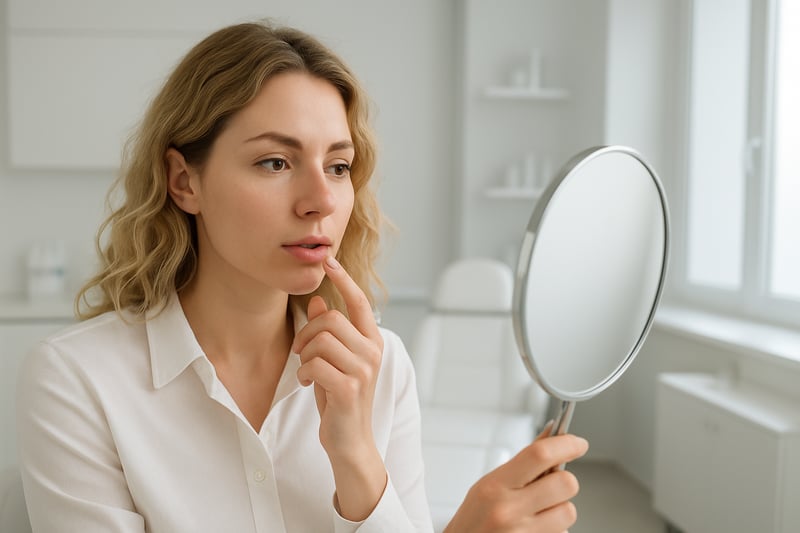 Beratung zur natürlichen Lippenunterspritzung