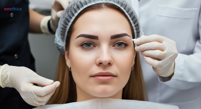 Dichte Augenbrauen Techniken