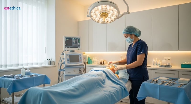 Septoplasty procedure addressing breathing issues