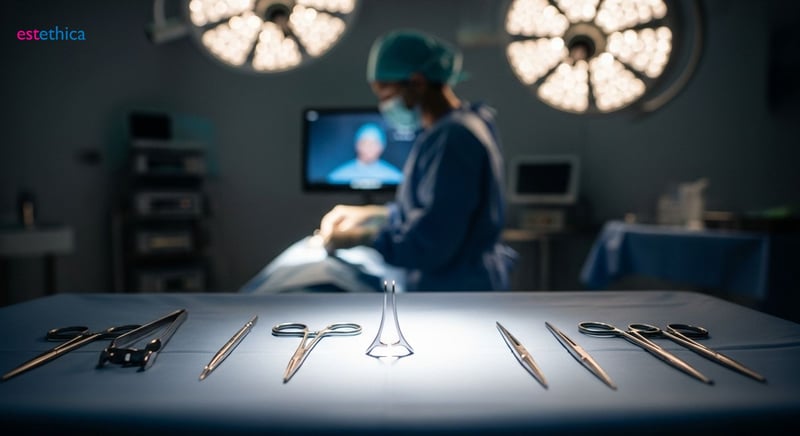 Septoplasty surgery for breathing correction