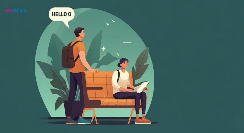 The importance of a simple 'Hello' in initial greetings
