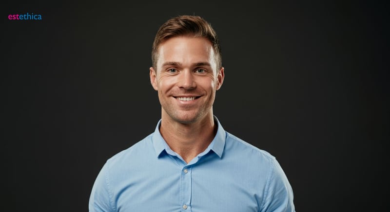 Man exercising to reduce gynecomastia