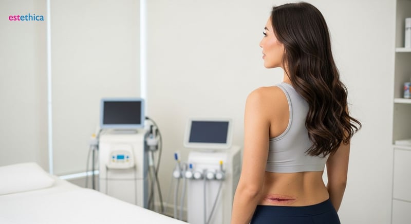 Liposuction and body contouring in tummy tuck surgery