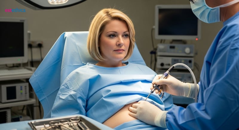 Liposuction body contouring