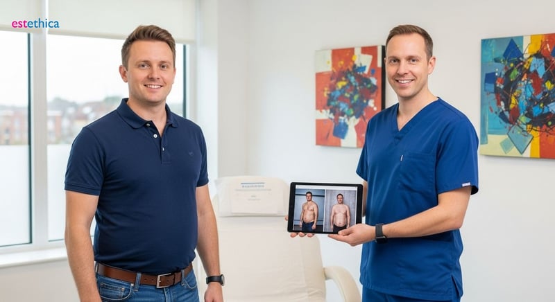 Non-surgical gynecomastia treatment