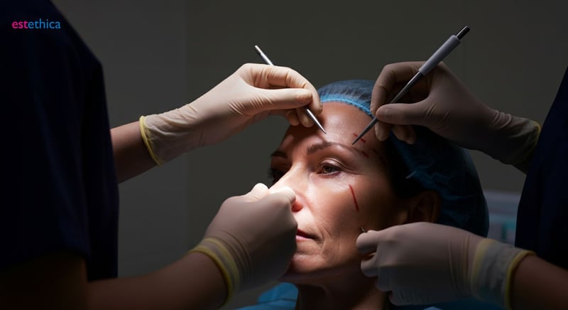 Facial rejuvenation and facelift art