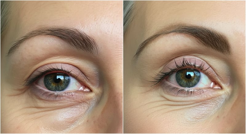 Blépharoplastie avant après photos: résultats visibles et témoignages