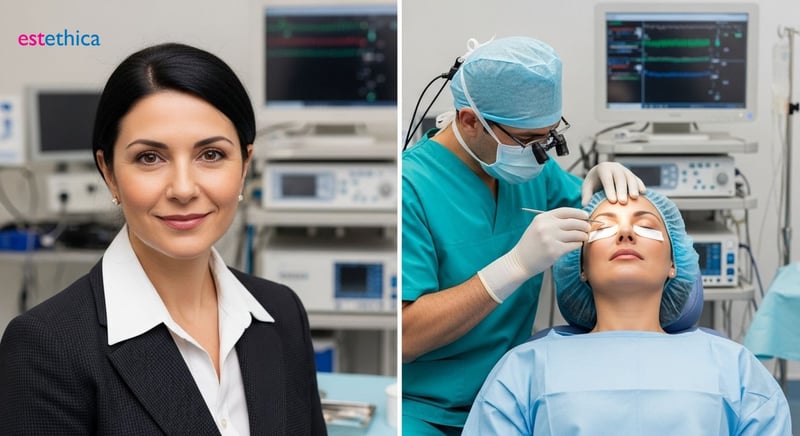 نتائج رأب الجفن قبل وبعد: شهادات حقيقية