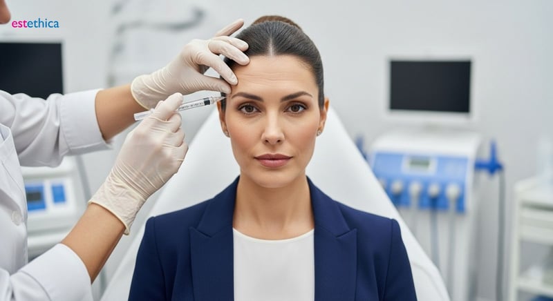 Botox para arrugas frontales: tratamiento rejuvenecedor