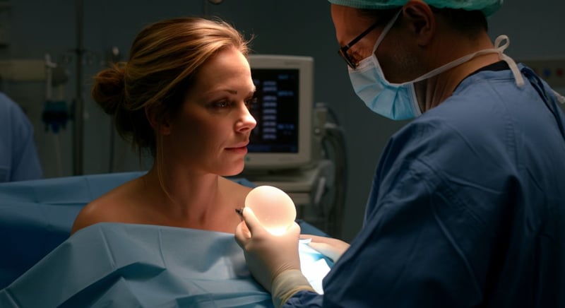 Breast implant surgery: saline vs silicone options