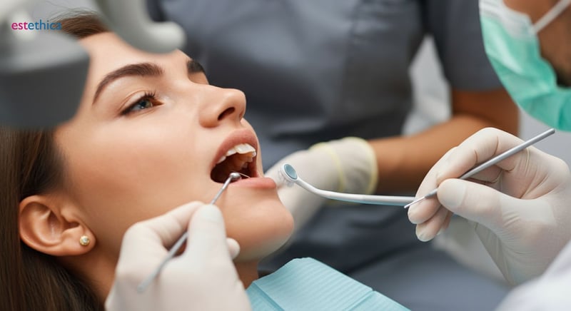 Relleno dental sin dolor