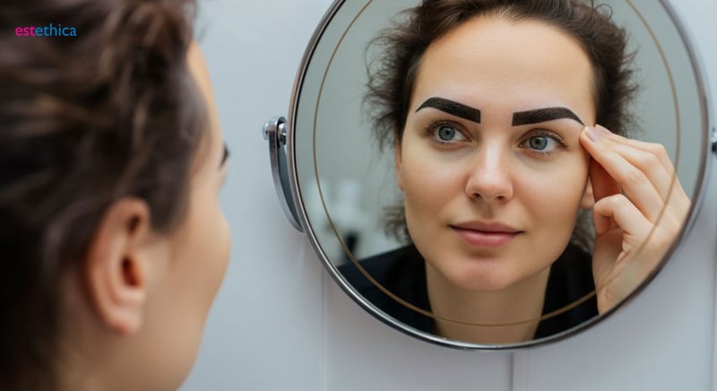 تجميل الحواجب: اختيار التقنية المناسبة لشكل الوجه