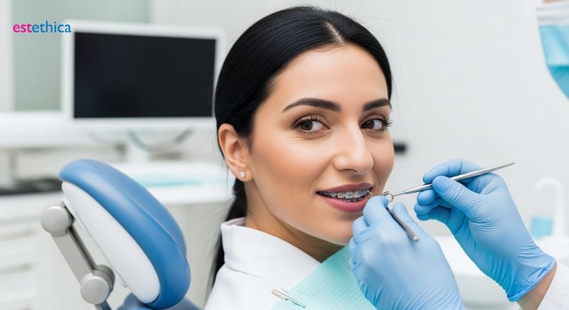 أنواع تقويم الأسنان المختلفة: المعدنية والشفافة