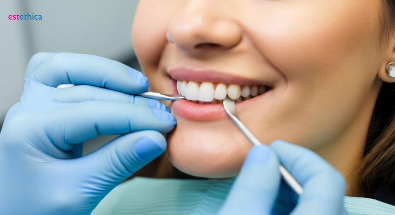 Carillas de porcelana en estética dental moderna