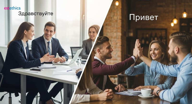 Альтернативные приветствия: выражение дружелюбия иначе