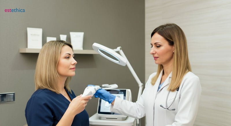 Imagine despre lifting facial non-invaziv