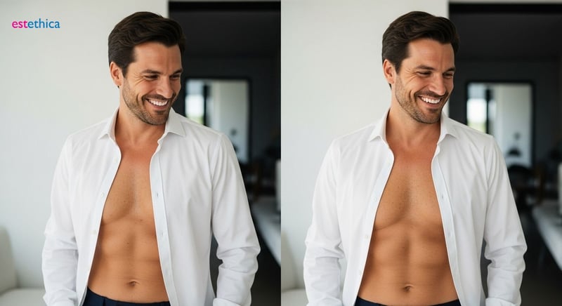 Chirurgie gynécomastie: Techniques et résultats