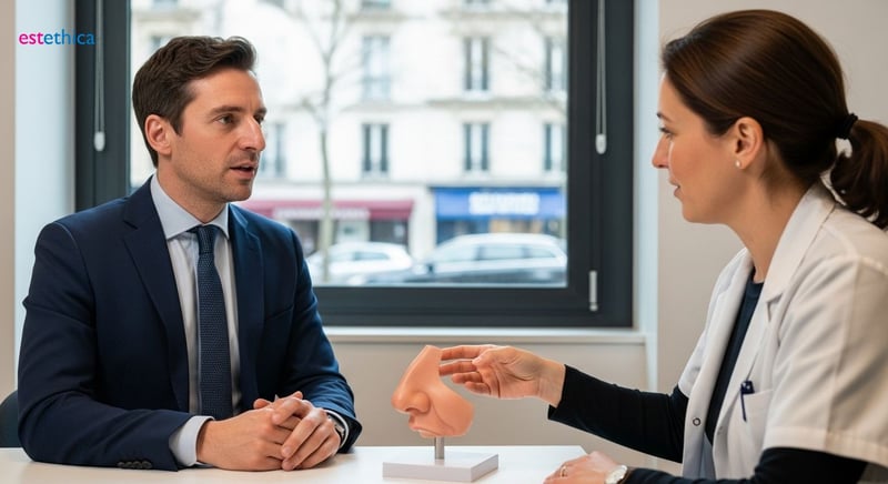 Rhinoplastie: Amélioration esthétique et fonctionnelle du nez