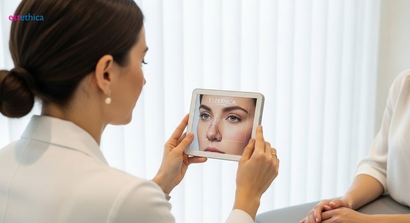 Chirurgie du nez moderne pour résultats harmonieux