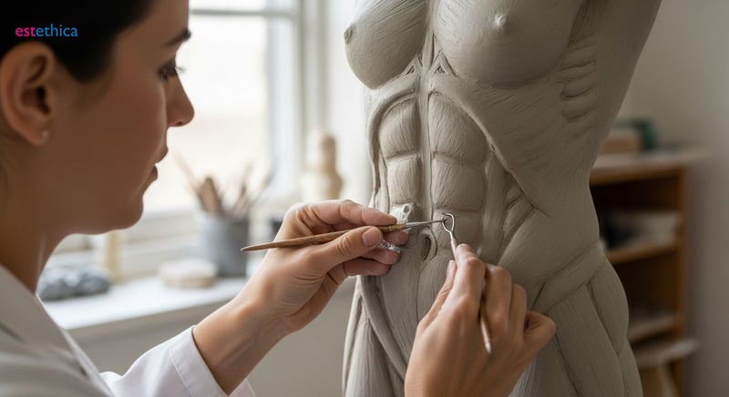 Cirugía de six pack: marcación abdominal quirúrgica