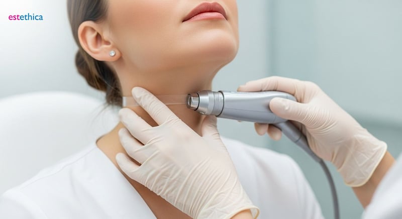 Chirurgie du cou pour améliorer le profil facial
