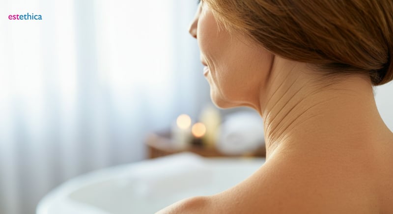 Lifting du cou pour harmonie faciale
