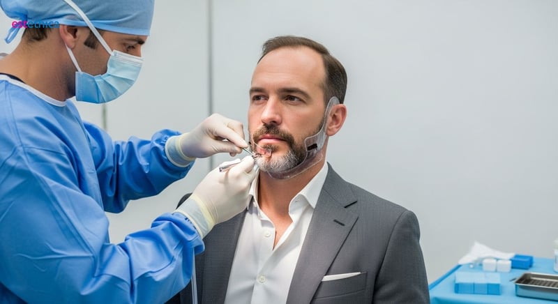 Implantation de barbe : les étapes clés