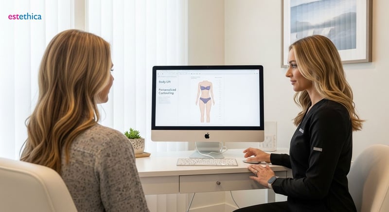 Préparation optimale pour lifting du corps