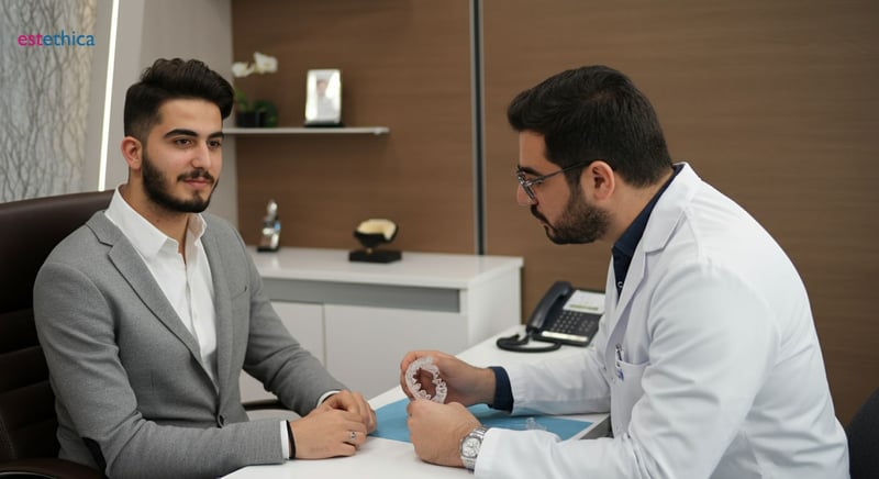 Appareil dentaire invisible pour alignement des dents