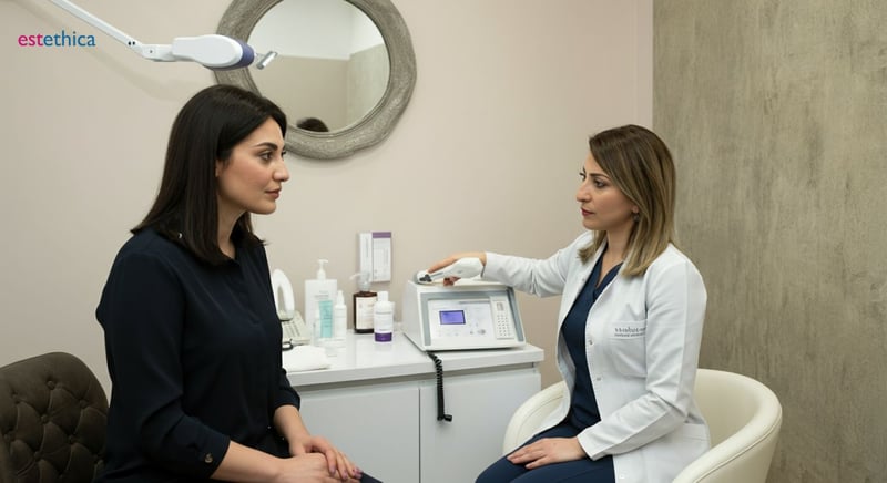 Capillaires éclatés sur le visage