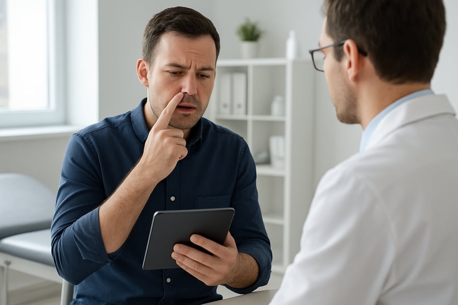 Consultation for Deviated Septum