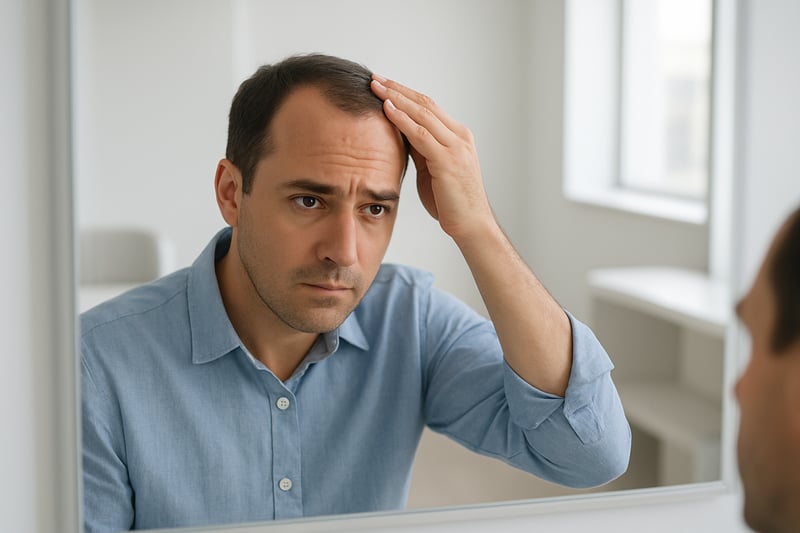 Consultazione iniziale per autotrapianto di capelli