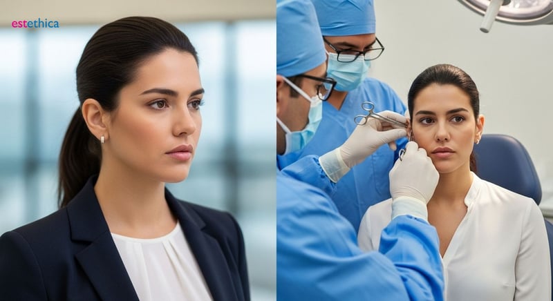 Corrección Orejas Prominentes: Otoplastia