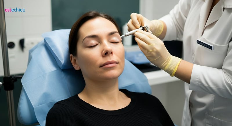 Eyelid correction procedure for droopy eyelids