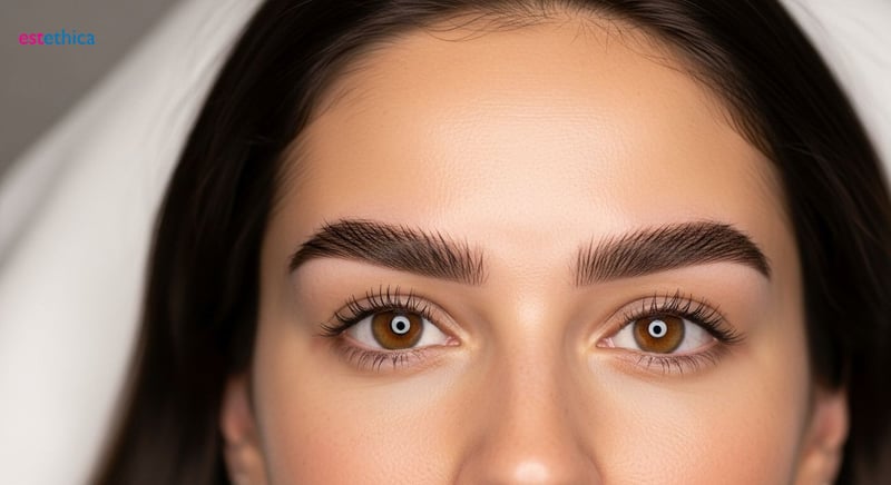 Cuidado post-injerto para cejas densas y saludables