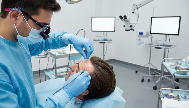 Резултати след присаждане на коса