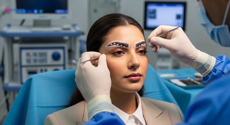 زراعة الحواجب بتقنيات الاقتطاف والنانو