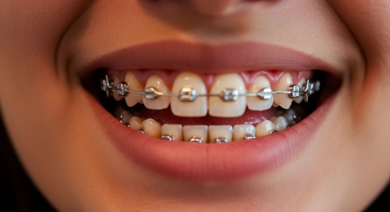 نصائح لصحة الفم والأسنان مع تقويم الأسنان