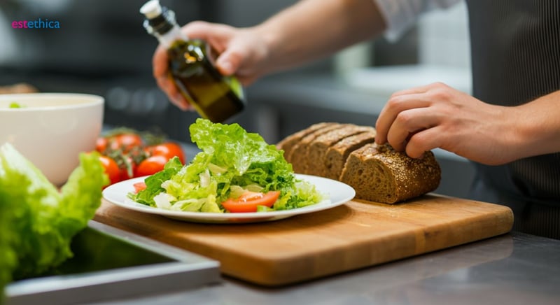 Salată verde pentru alimentație echilibrată