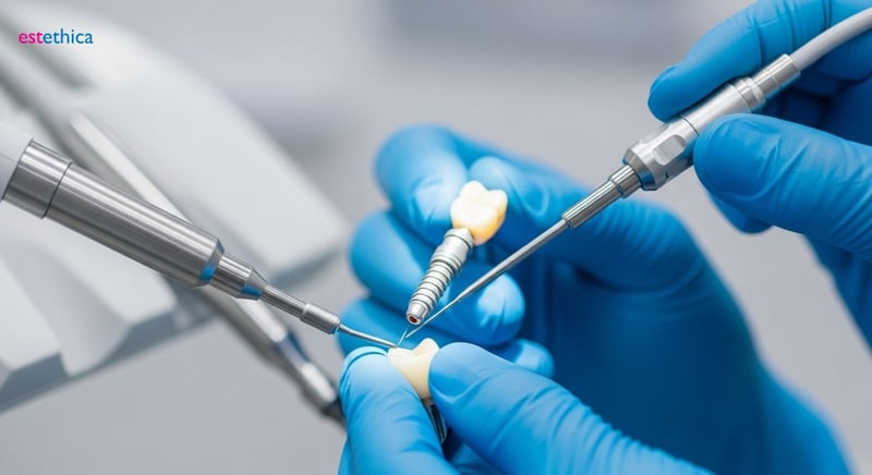 Dental crowns and implants for seamless cosmetic dentistry