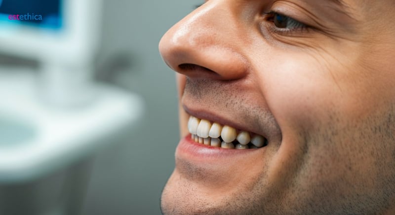 Dental implants before and after transformation