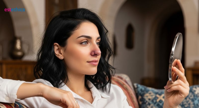 Rinoplastik Ergebnisse 1 Jahr danach: Vorher-Nachher-Bilder