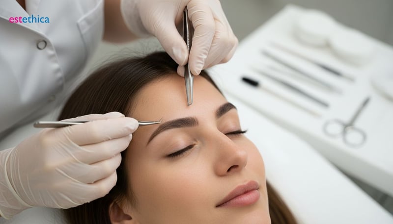 Augenbrauenlifting Vorher Nachher: Ergebnisse, die überzeugen