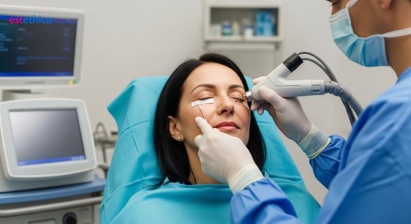 Oberlidkorrektur: Das obere Augenlidstraffung Ergebnis