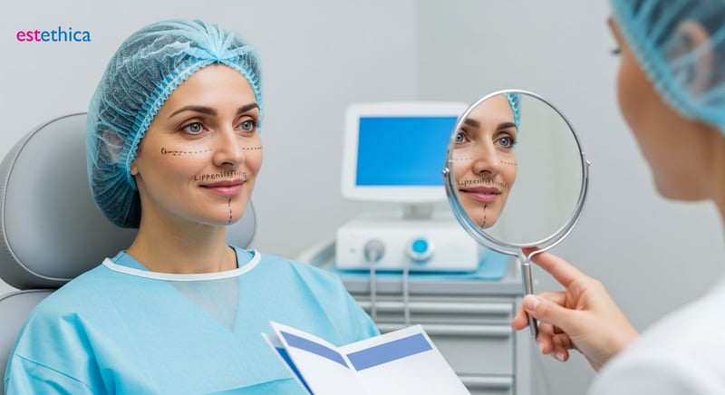 Wie funktioniert ein Bullhorn Lippenlifting? Schritt für Schritt