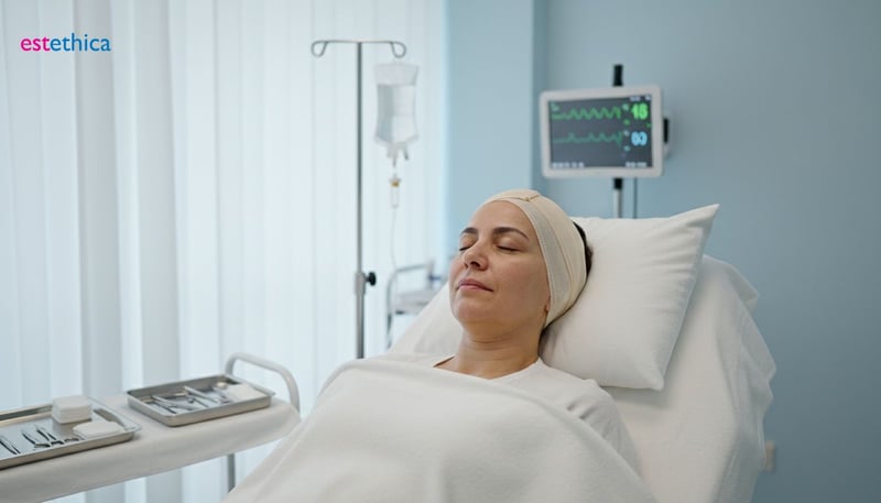 Ästhetische Chirurgie Gesicht für ein jüngeres Aussehen