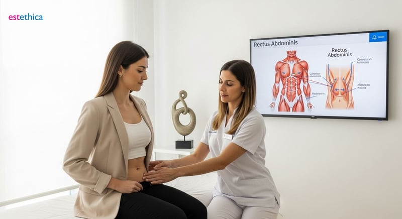 Diástasis abdominal y abdominoplastia: Solución completa